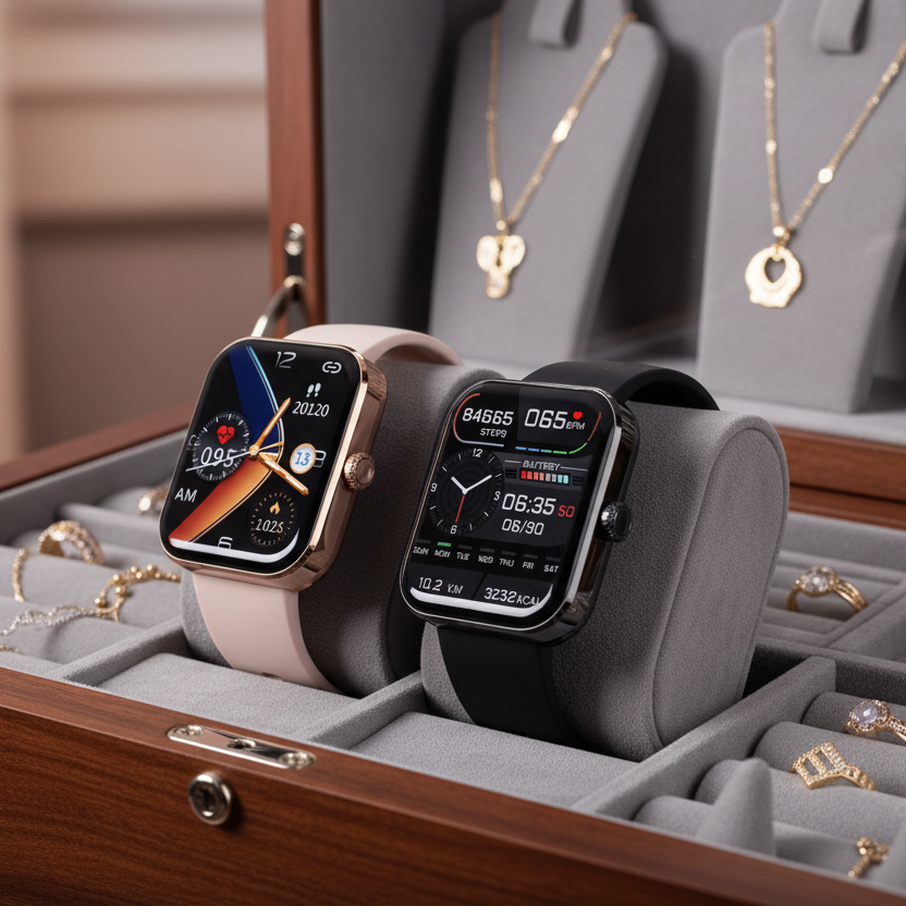 Glucowatch | Health Monitor Smartwatch with Needle-Free Glucose Tracking | Real-Time Vital Signs for Effortless Health Management 3