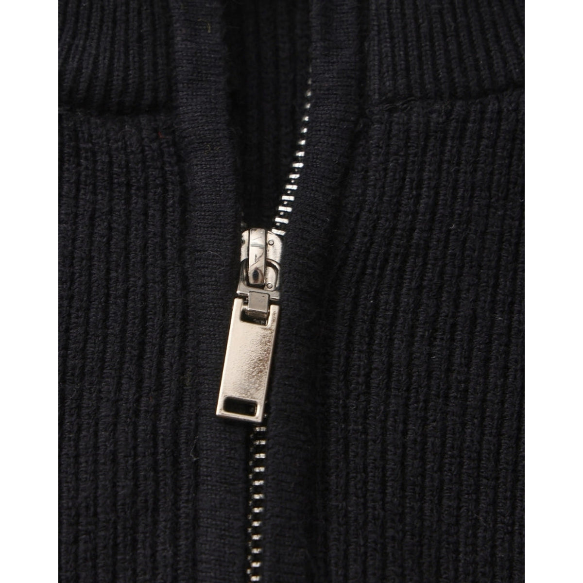 Half-Zip Sweatshirt Men Modern Knit Pullover for Effortless Style 3