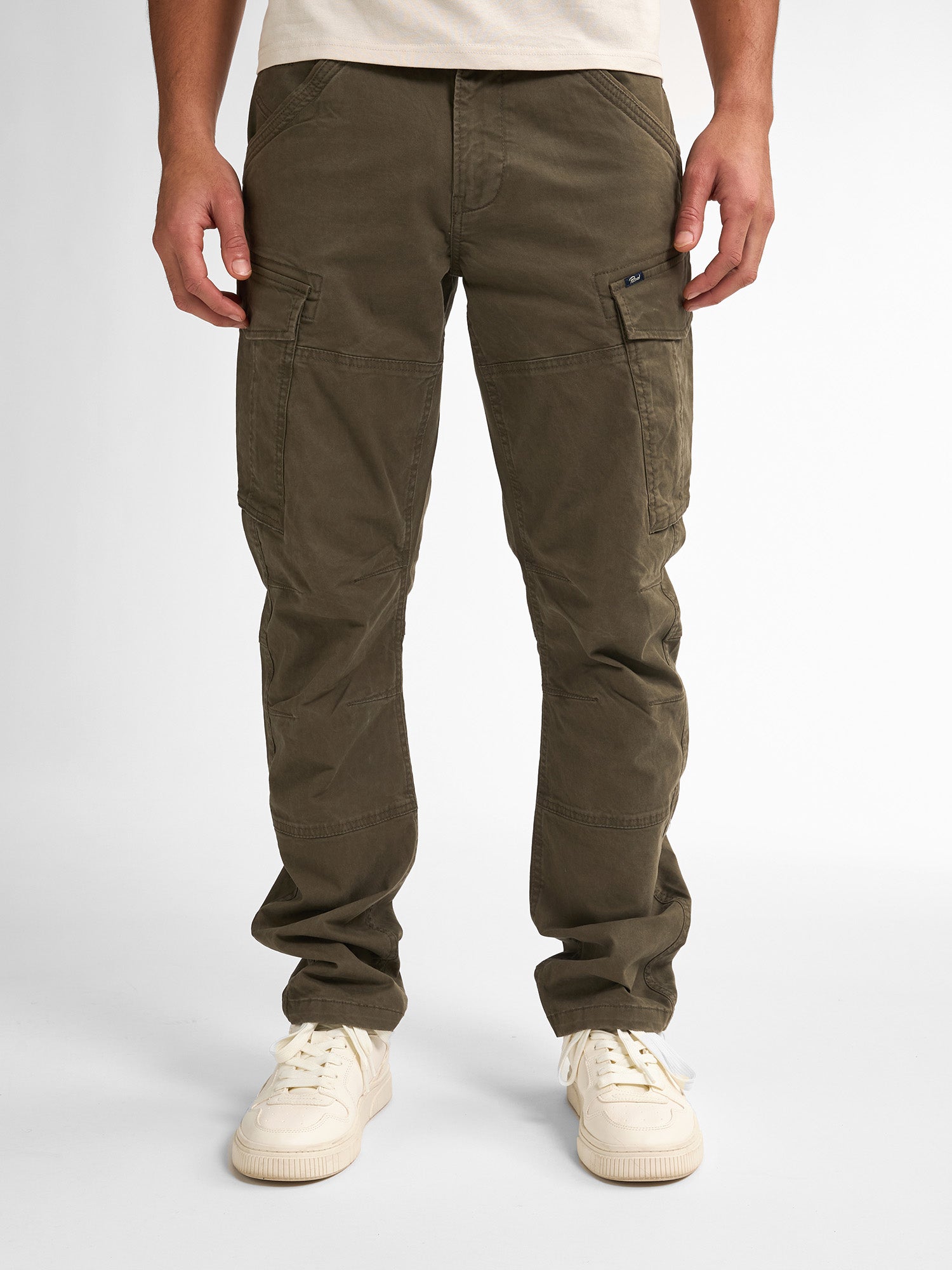 High Waist Black Cargo Pants for Men - Adjustable Fit, Utility Pockets, Relaxed Style 10