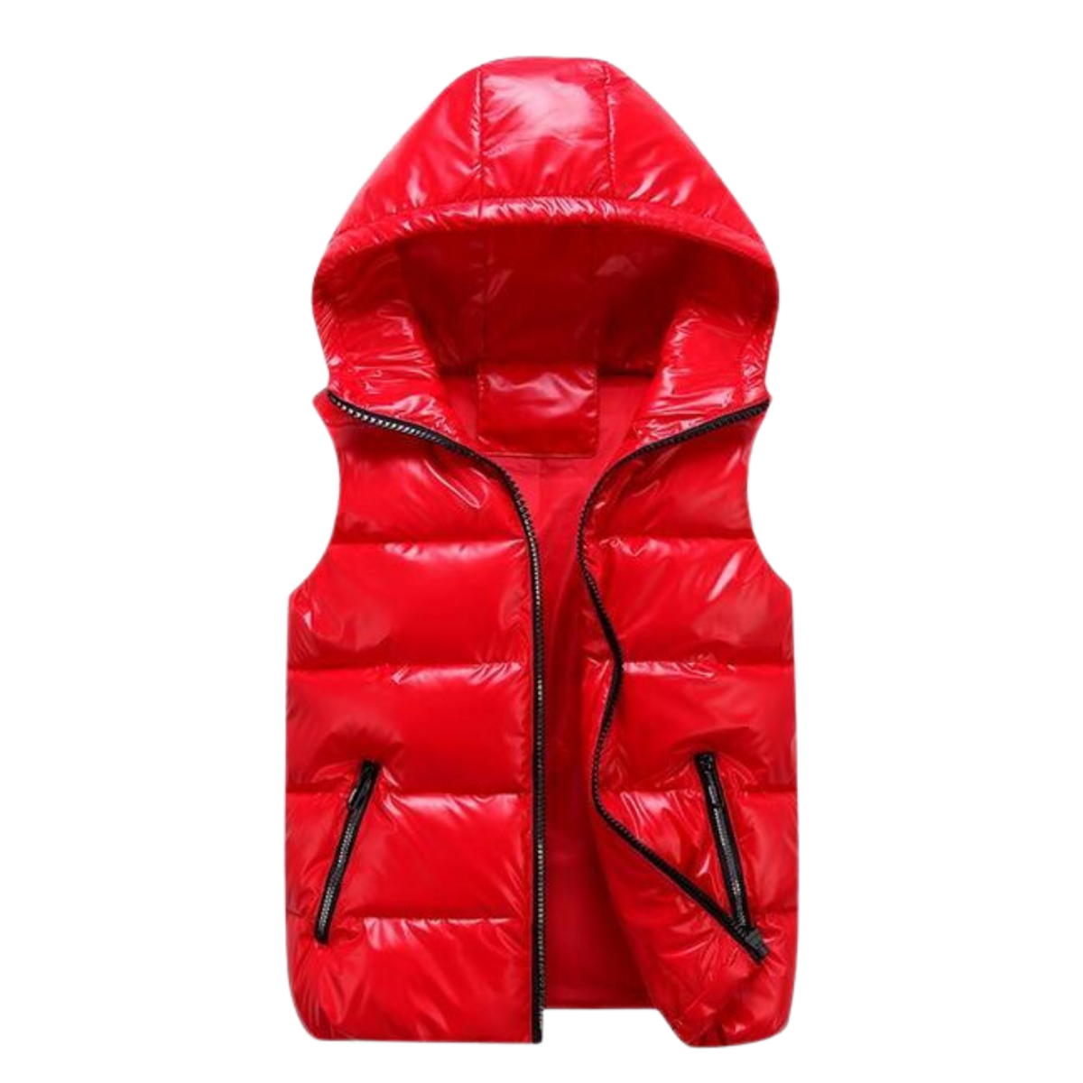 Insulated Hooded Vest Lightweight Casual Comfort for Cool Days 4