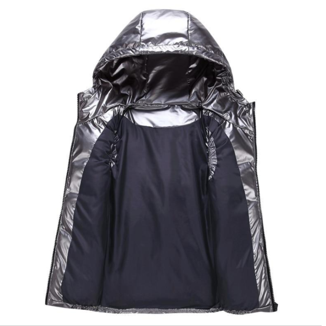 Insulated Hooded Vest Lightweight Casual Comfort for Cool Days 5