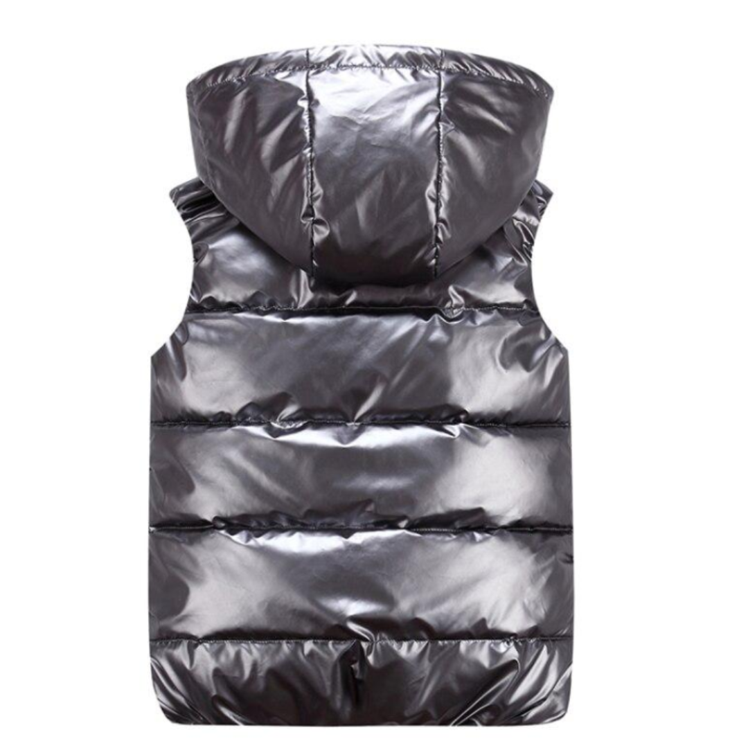 Insulated Hooded Vest Lightweight Casual Comfort for Cool Days 6