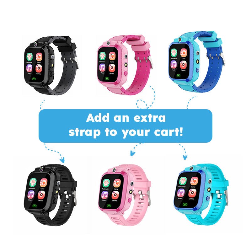 Kid's Multi-Purpose Smartwatch with Interactive Games & Media Player | Fun Learning Tool for Ages 7+ 10