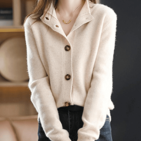 Knit Gilet Women Cashmere Blend Stylish Fall Layer Casual 8