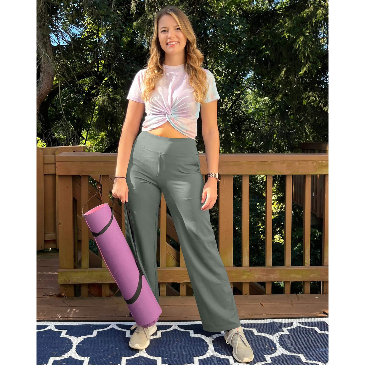 Madison | Vielseitige High-Waist-Hose mit weitem Bein