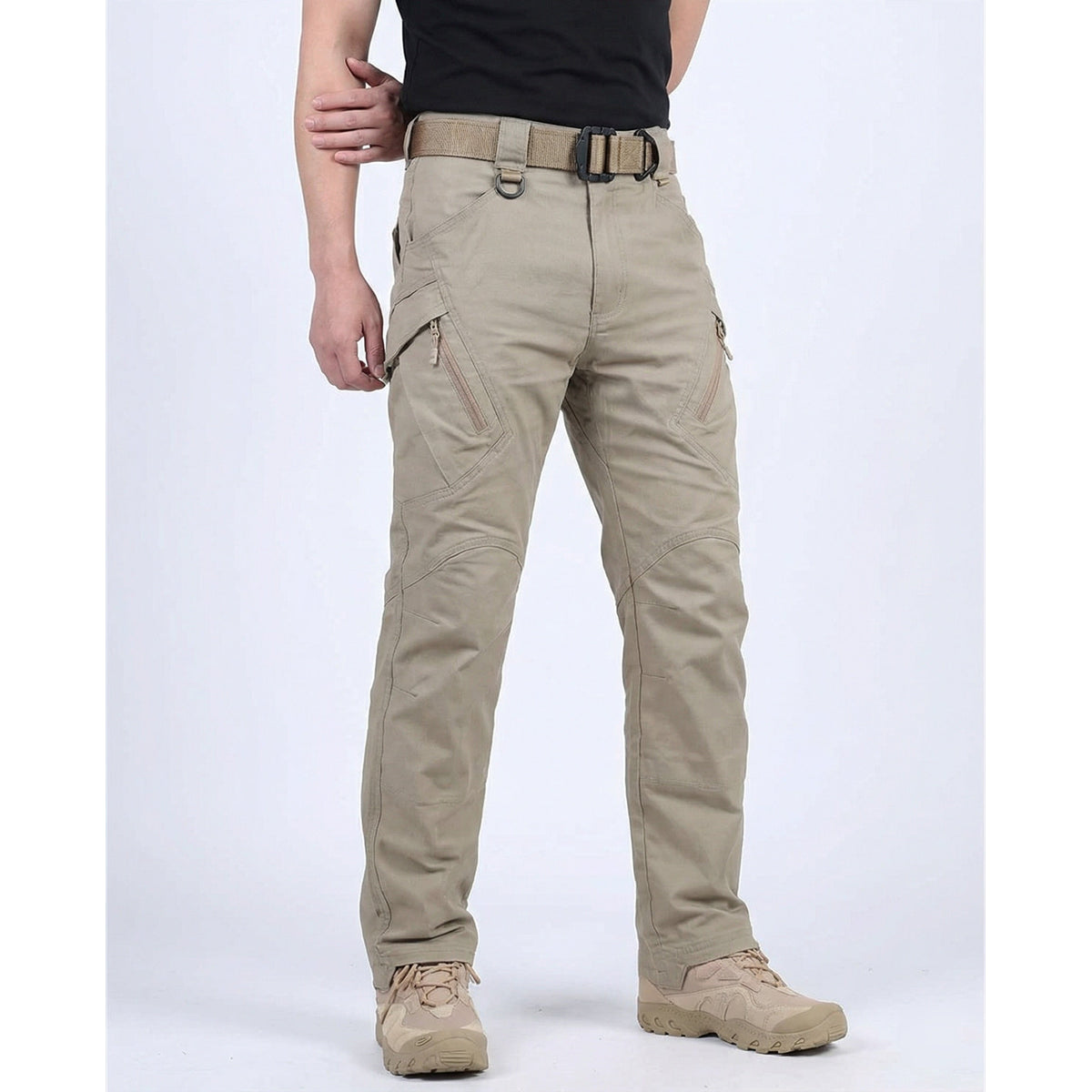 Lightweight Hiking Pants Men Weather-Resistant Outdoor Trousers for Trekking 1