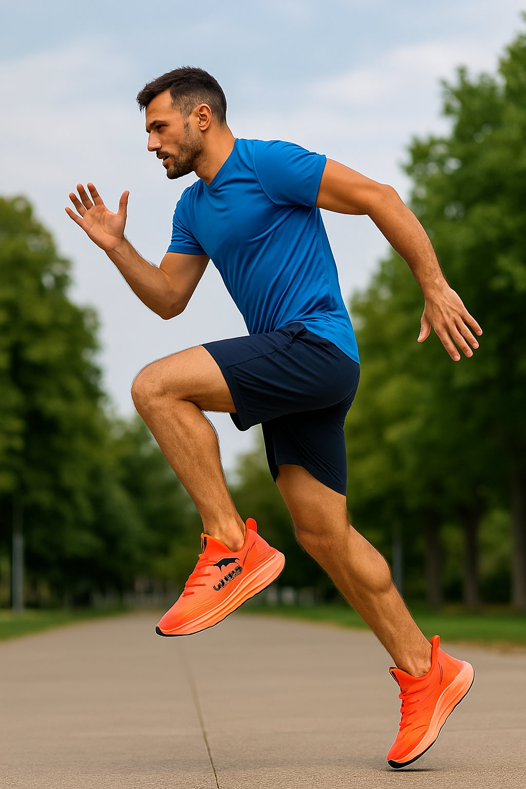 Lightweight Running Shoes Men Supportive Design Enhanced Performance Comfort 4