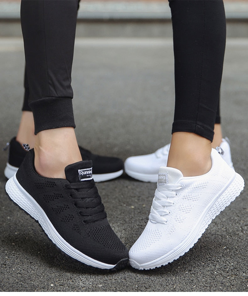 Lightweight Sneakers Women Ergonomic Casual Shoes Breathable Fit 5