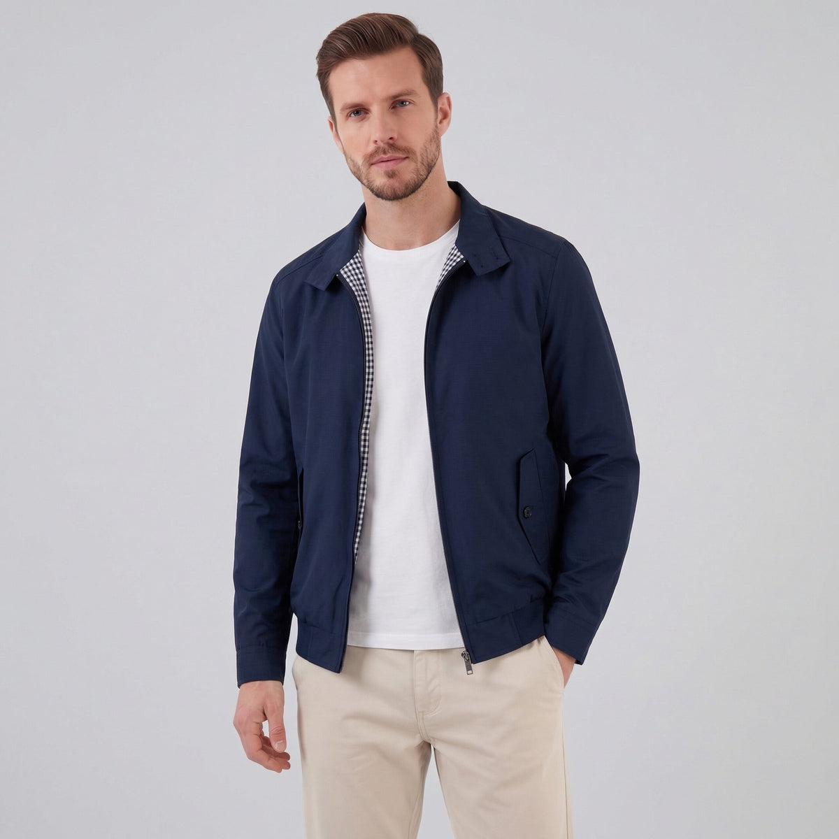 Lightweight Zip Jacket Men Casual Outdoor Fashion 1