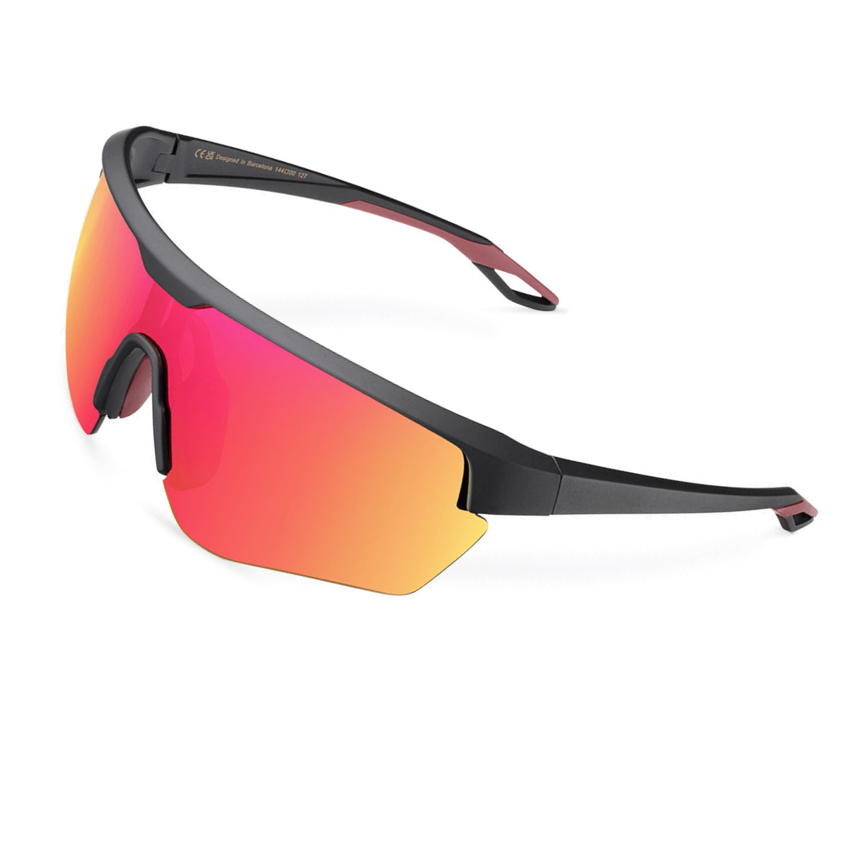Lila Oversized Streetwear Sunglasses - Dark Tinted Lenses, UV Protection, Unisex Fashion Eyewear
