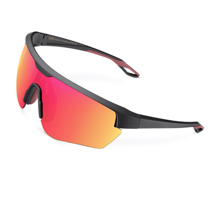 Lila Oversized Streetwear Sunglasses - Dark Tinted Lenses, UV Protection, Unisex Fashion Eyewear