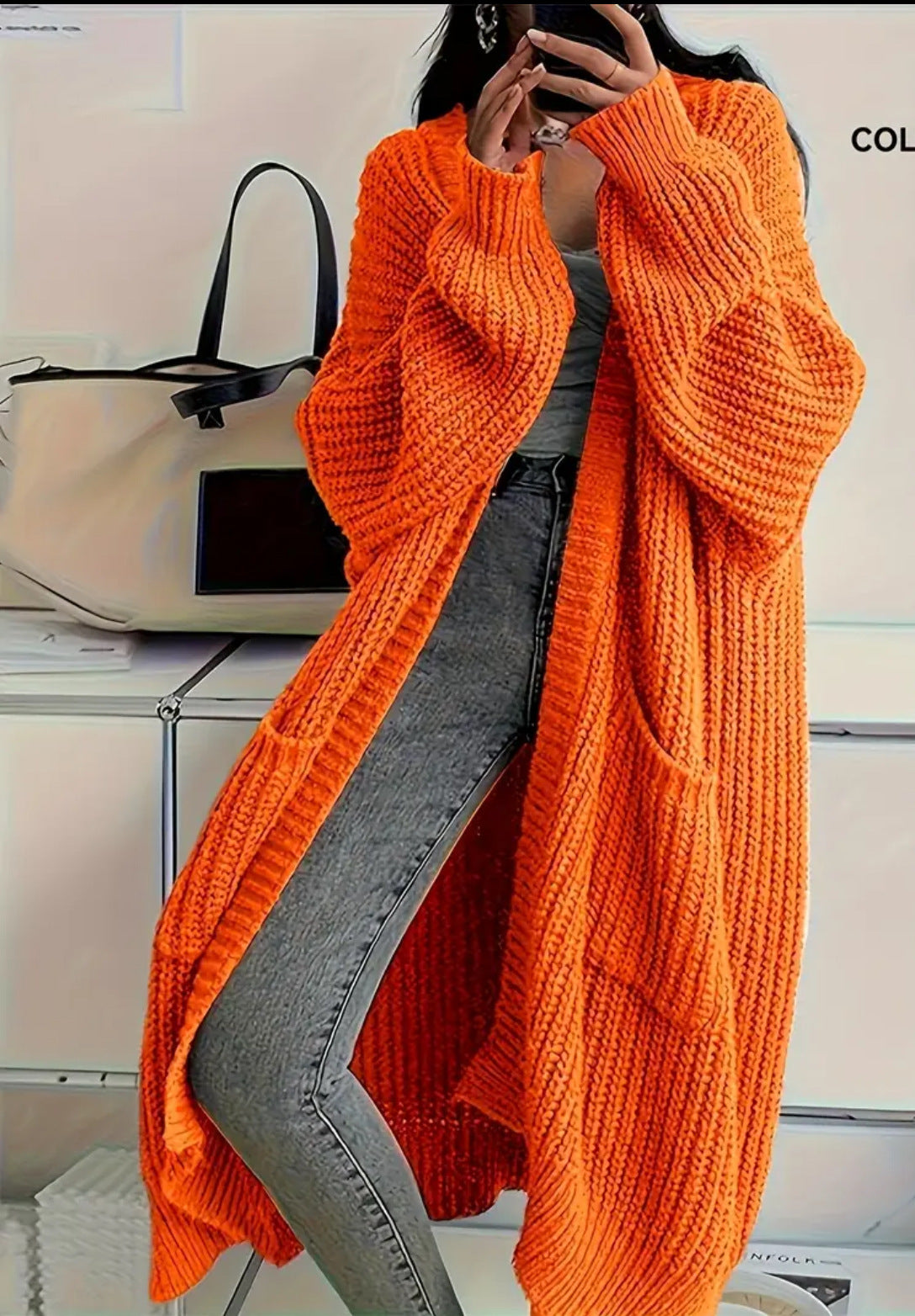 Long Cardigan Women Cozy Confidence Soft Knit Layer Stylish Casual