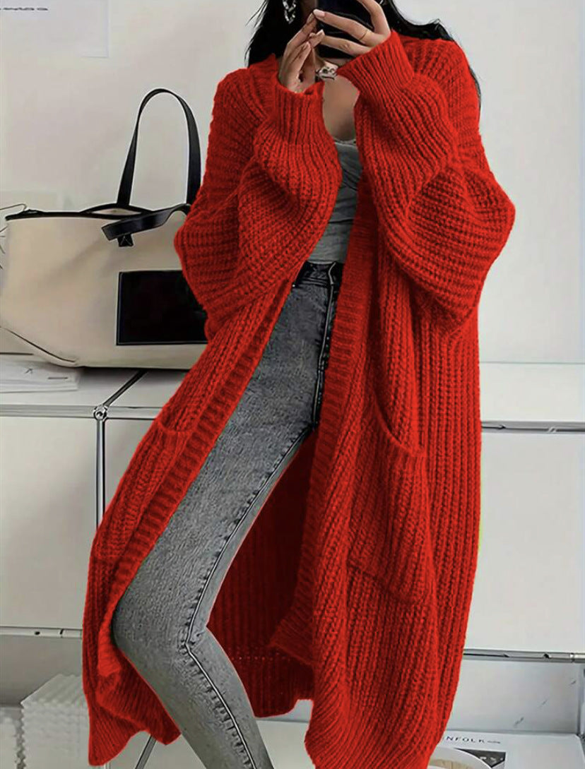 Long Cardigan Women Cozy Confidence Soft Knit Layer Stylish Casual