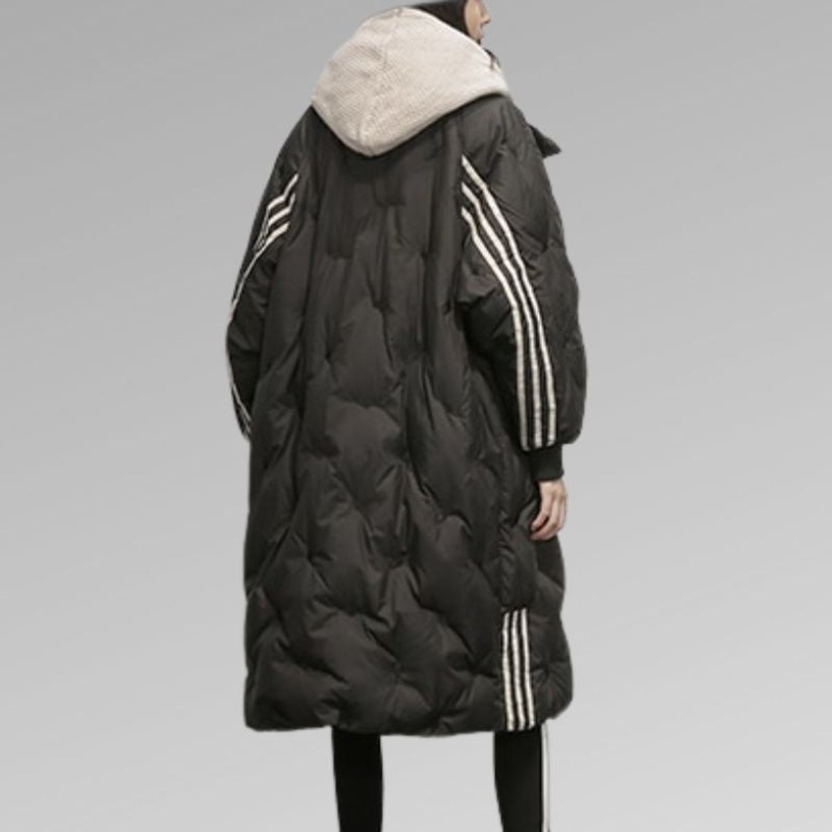 Long Puffer Jacket Women Chic Winter Style Premium Warmth 4