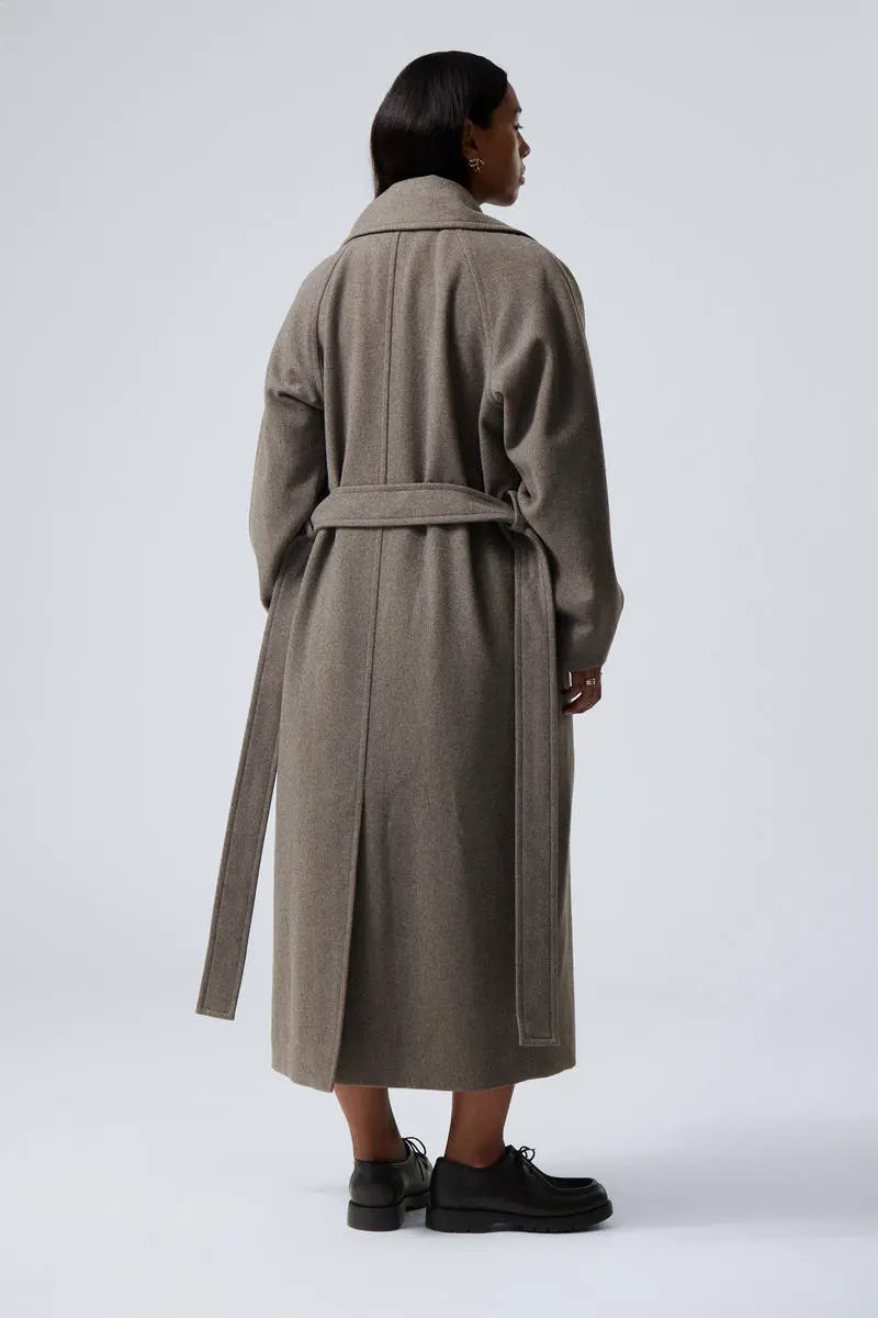 Long Wool Coat Women Oversized Casual Elegance for Cold Days 2