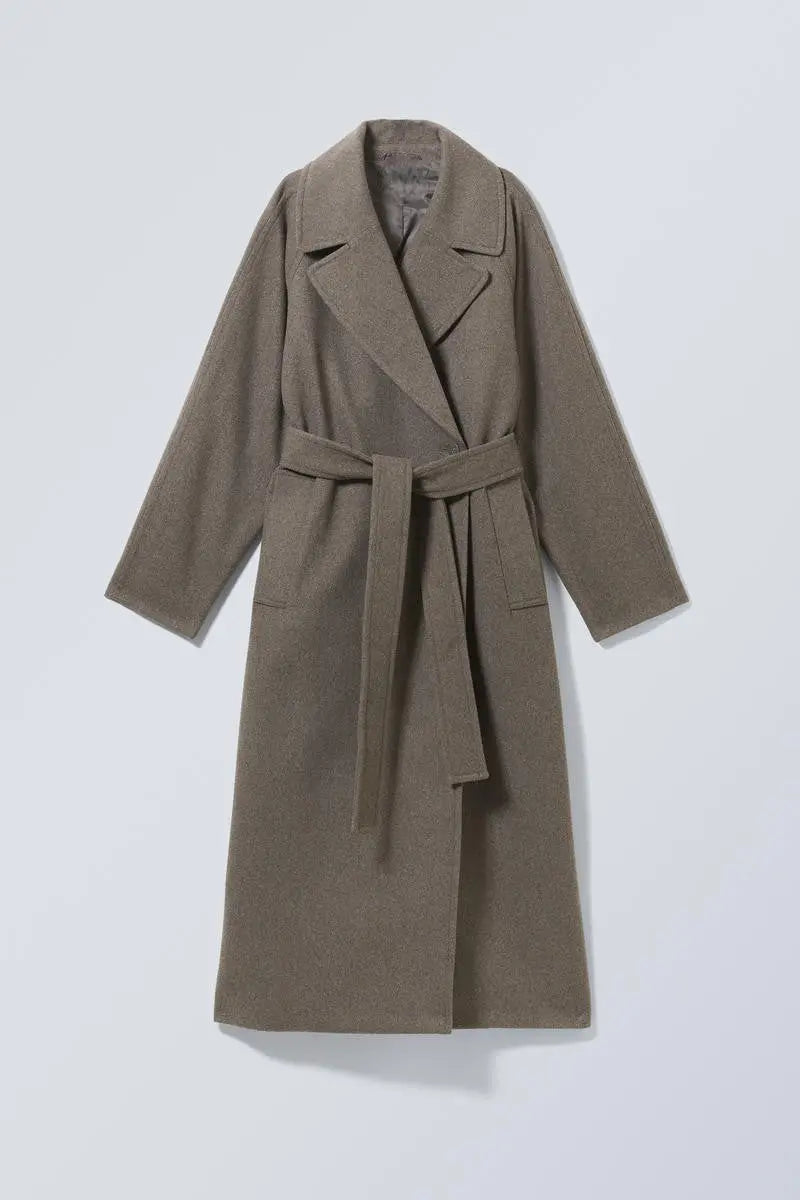Long Wool Coat Women Oversized Casual Elegance for Cold Days 4