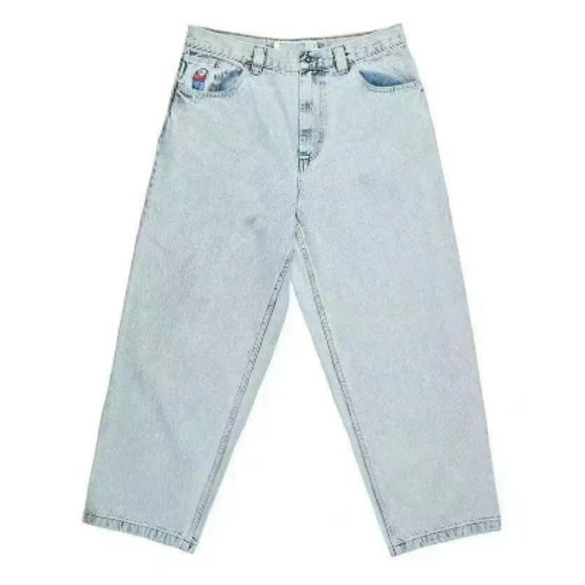 Loose-Fitting Pants Men Relaxed Wide Leg Casual Streetwear Style 1
