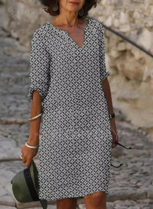 Loose Dress Women Lightweight Summer Maxi Dress Casual Chic 1