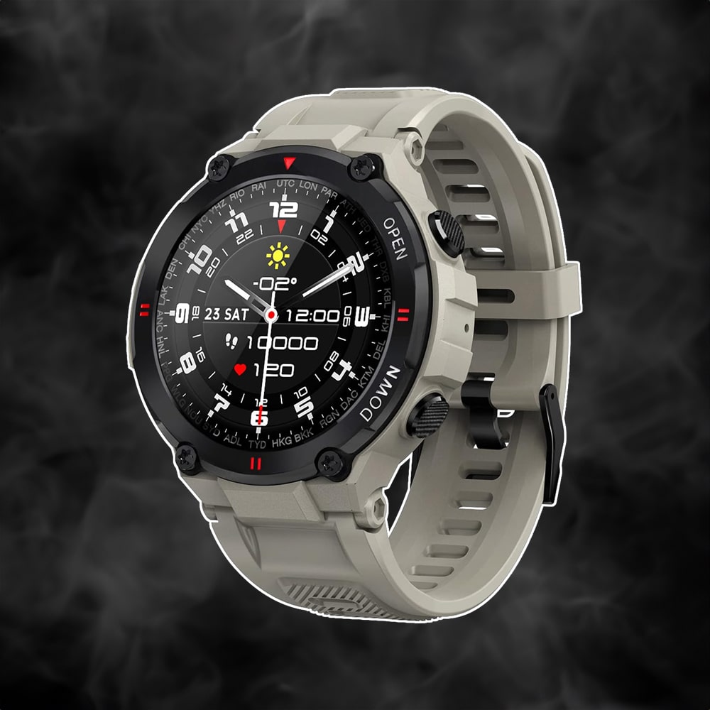 Luxium Crusader | Durable Smart Watch with 21-Day Battery Life | Aerospace Titanium for Ultimate Convenience 2