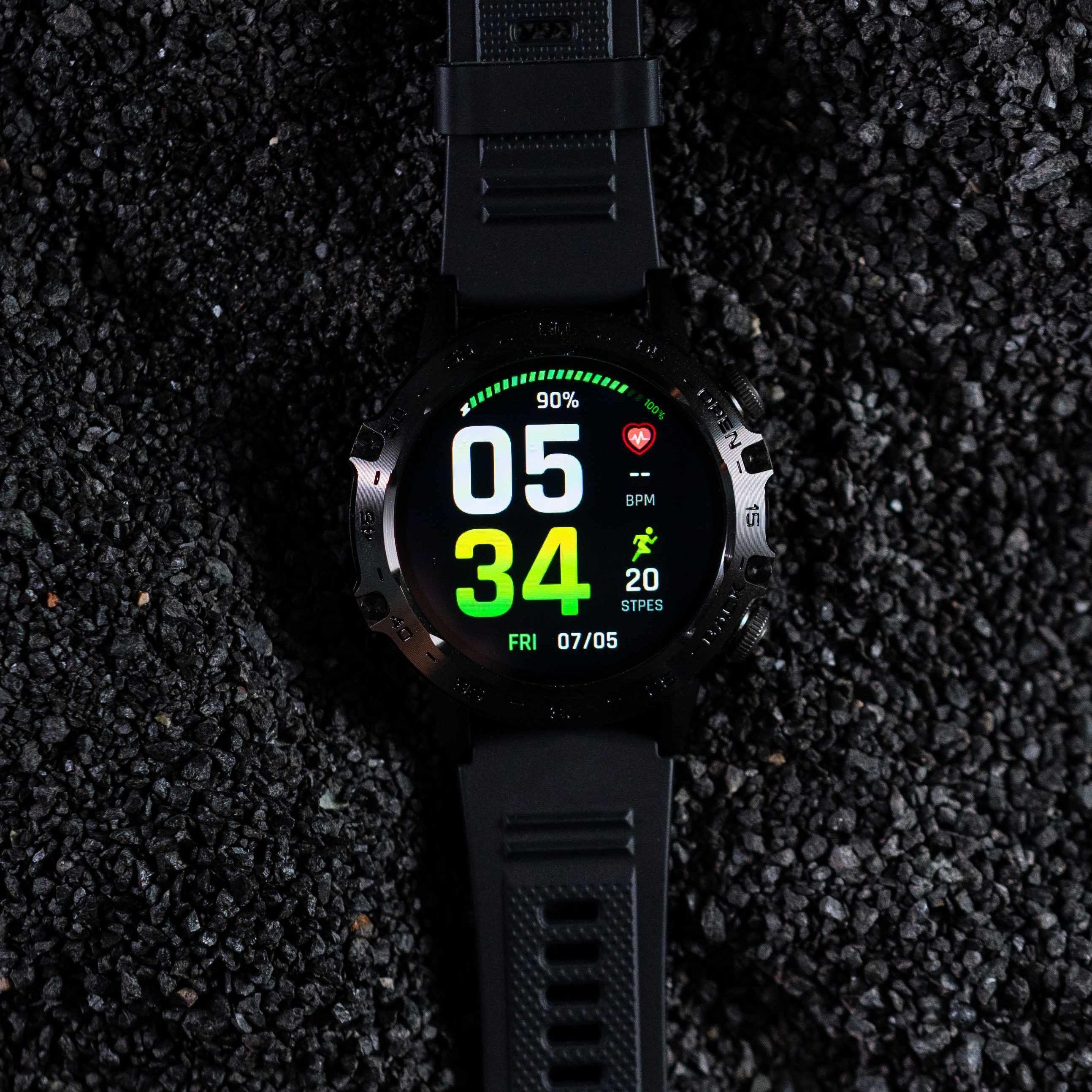 Luxium Shield | Smartwatch with GPS Tracking & 30-Day Battery Life | Water-Resistant Design for Active Lifestyles 2