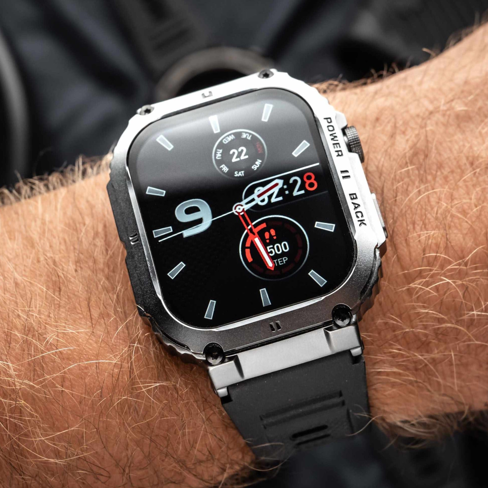 Luxium | Smartwatch with Titanium Frame & 25-Day Battery Life | Waterproof Fitness Tracker for Active Lifestyles 5