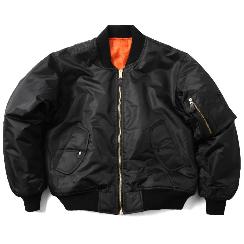 MA-1 Bomber Jacket Women Classic Design Stylish Elegant Casual Outerwear 0