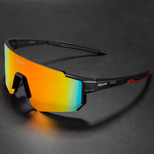 Masona - UV400 Sports Sunglasses for Cycling and Running, Oversized Frame 0
