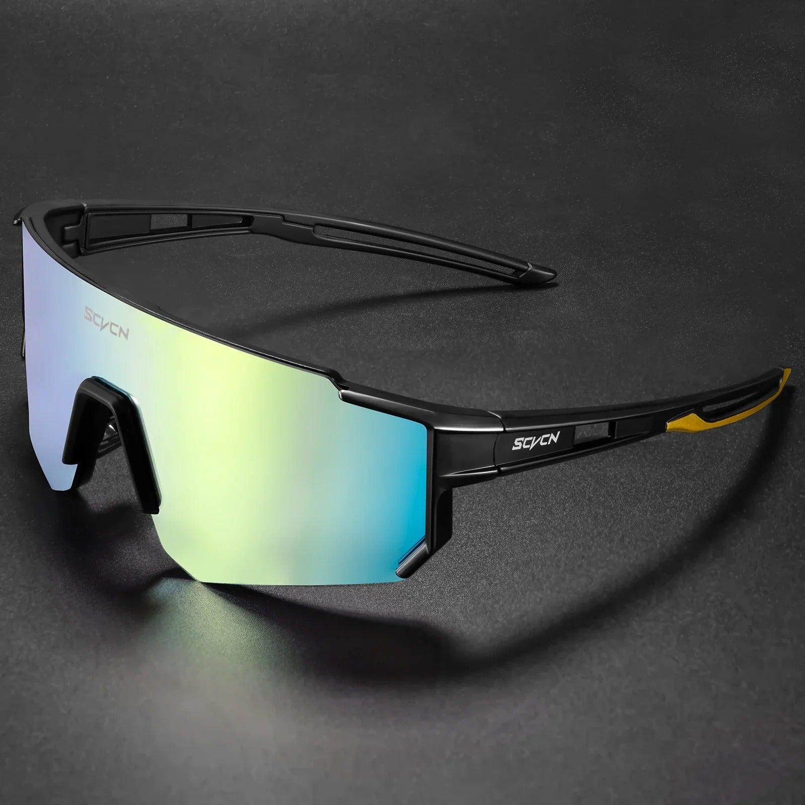 Masona - UV400 Sports Sunglasses for Cycling and Running, Oversized Frame 10