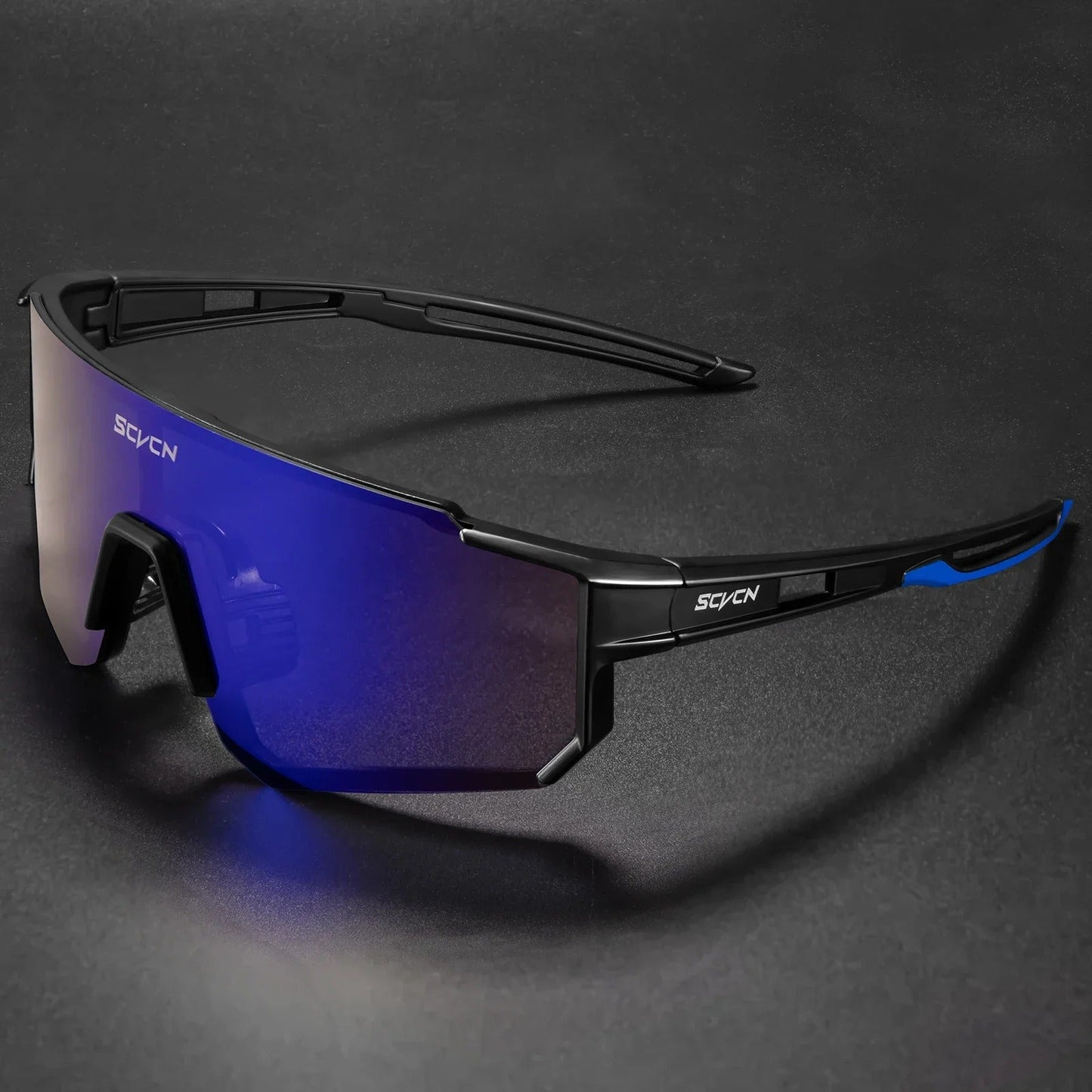 Masona - UV400 Sports Sunglasses for Cycling and Running, Oversized Frame 11