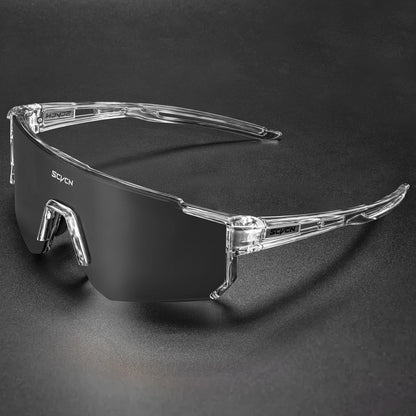 Masona - UV400 Sports Sunglasses for Cycling and Running, Oversized Frame 2