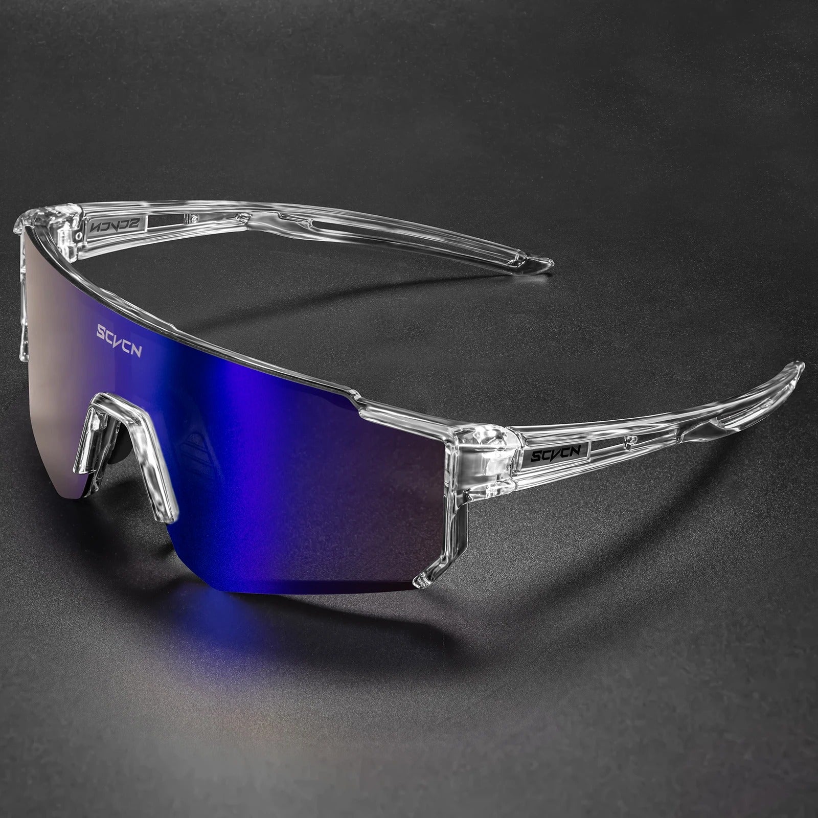 Masona - UV400 Sports Sunglasses for Cycling and Running, Oversized Frame 4