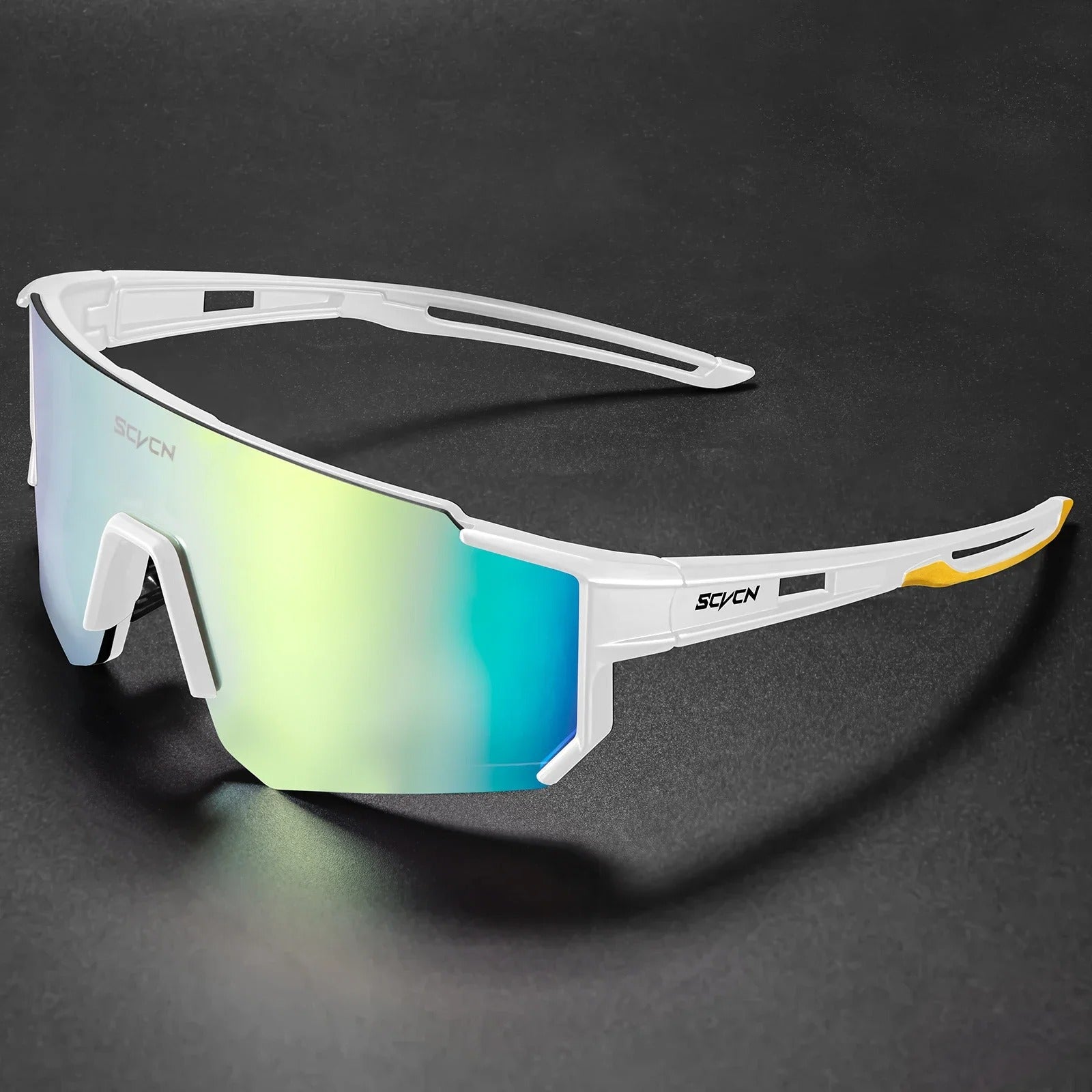 Masona - UV400 Sports Sunglasses for Cycling and Running, Oversized Frame 7