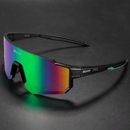 Masona - UV400 Sports Sunglasses for Cycling and Running, Oversized Frame 9