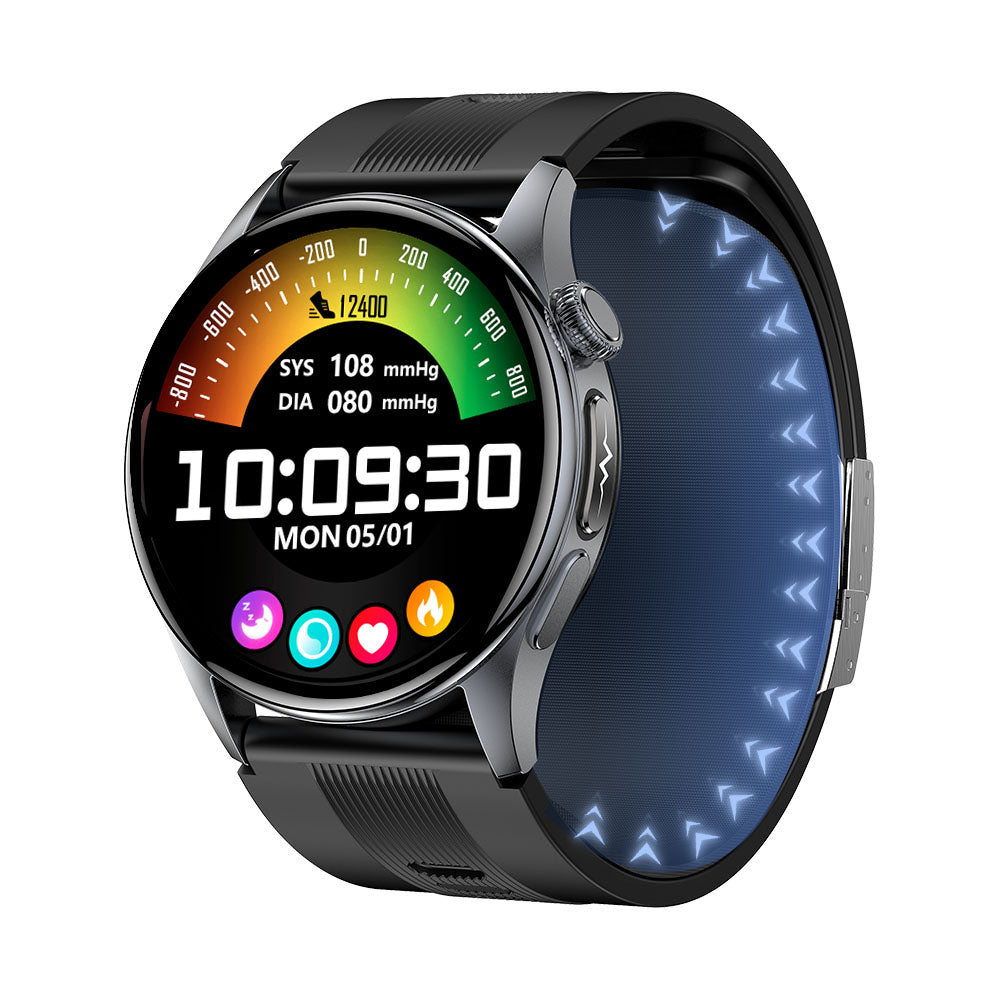 Max Health | Smartwatch with Blood Pressure & ECG Monitoring | Advanced Wellness Tracker for Real-Time Health Insights 0