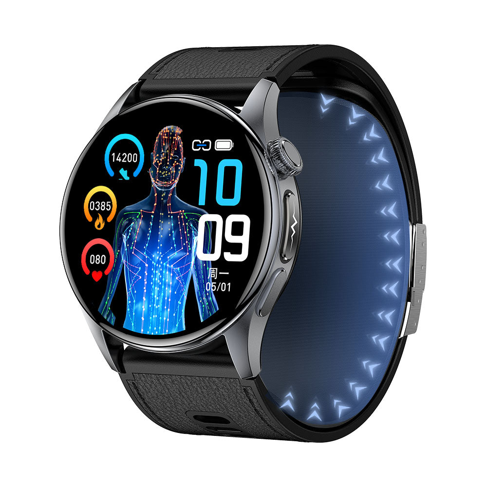 Max Health | Smartwatch with Blood Pressure & ECG Monitoring | Advanced Wellness Tracker for Real-Time Health Insights 1