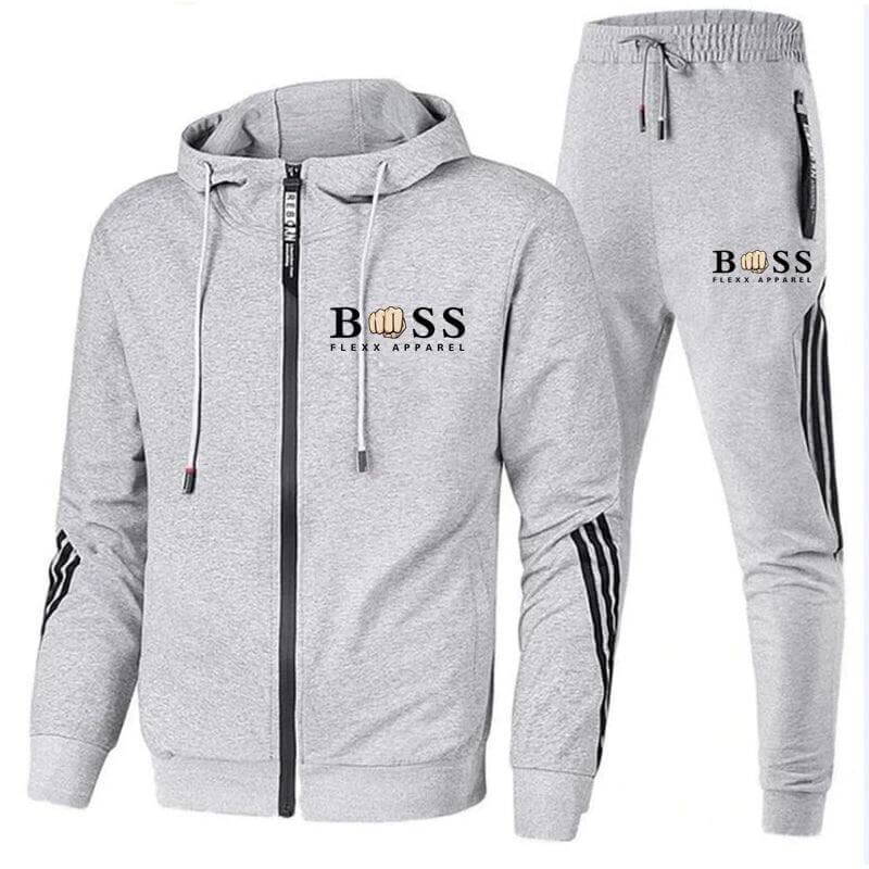 Men's Activewear 2-Piece Sports Suit Set Breathable Gym Clothes for Men 2