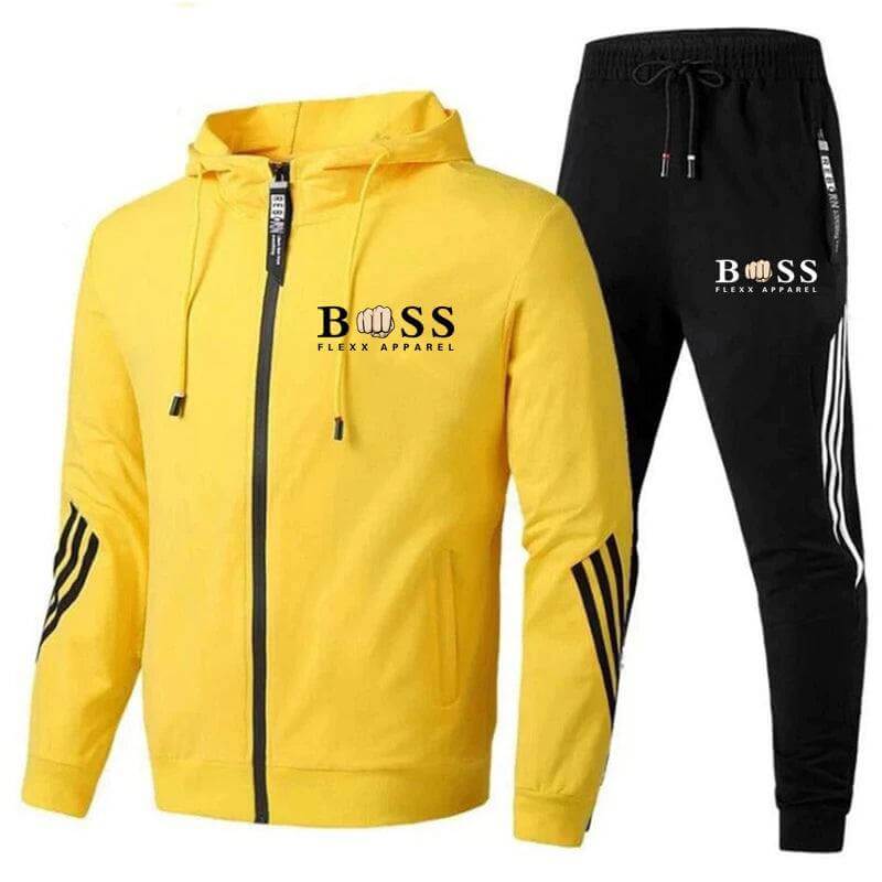 Men's Activewear 2-Piece Sports Suit Set Breathable Gym Clothes for Men 5