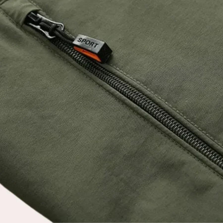 Men's Breathable Light Cargo Jacket Stylish Versatile Fit Casual 3