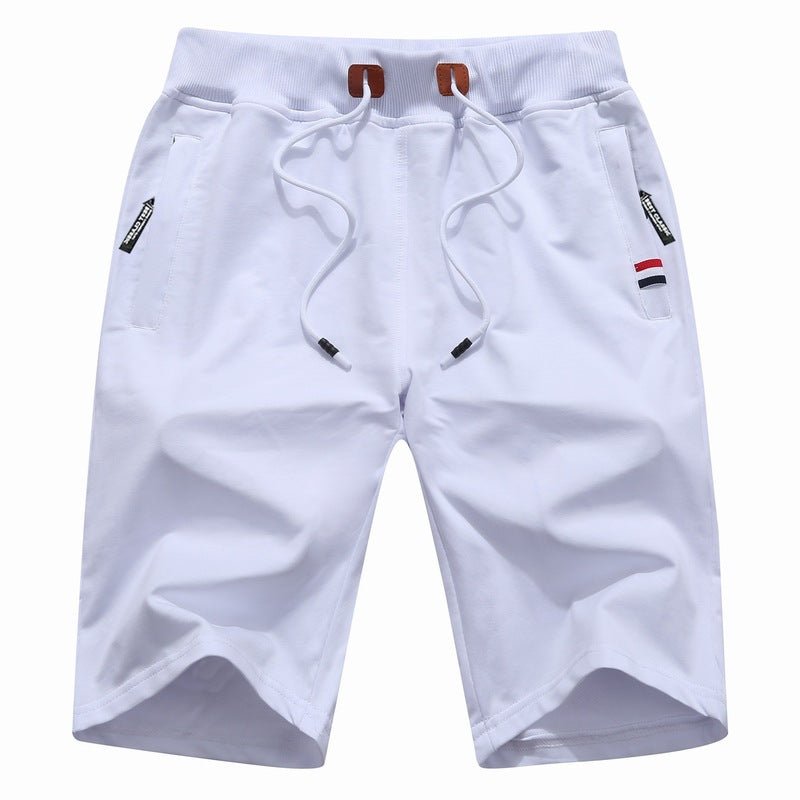 Men's Cargo Shorts Cotton Blend Knee-Length with Zipper Pockets 13