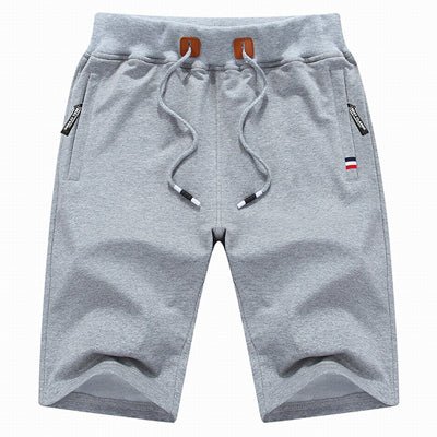 Men's Cargo Shorts Cotton Blend Knee-Length with Zipper Pockets 4