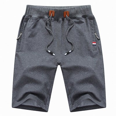 Men's Cargo Shorts Cotton Blend Knee-Length with Zipper Pockets 9