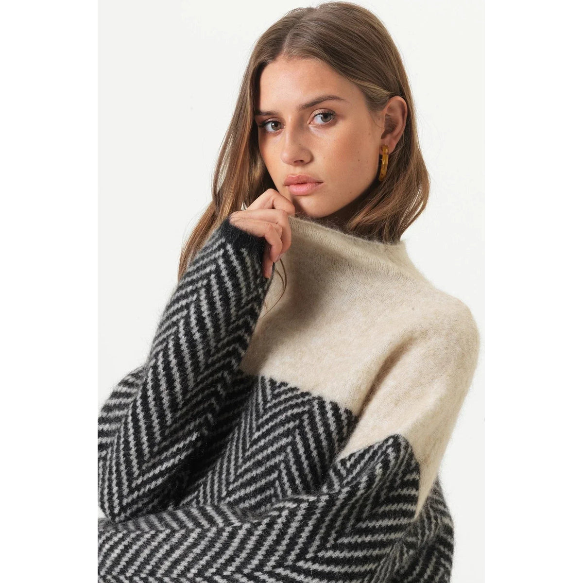 Men's Cashmere Sweater Turtleneck Elegant Comfort Luxury Fashion 4