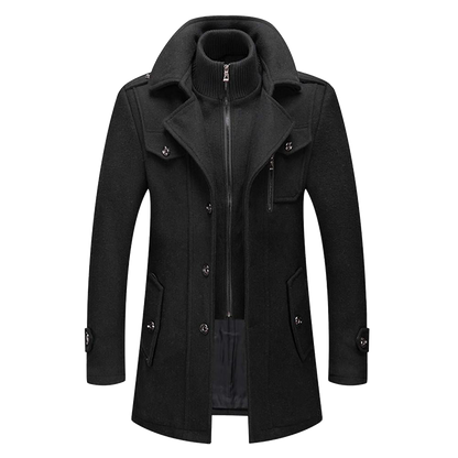 Men's Coat Lightweight Warm Winter Essential Elegant Design 0