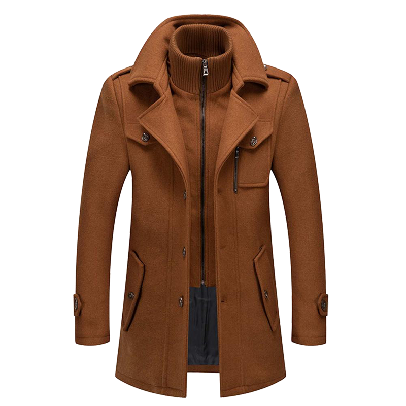 Men's Coat Lightweight Warm Winter Essential Elegant Design 5
