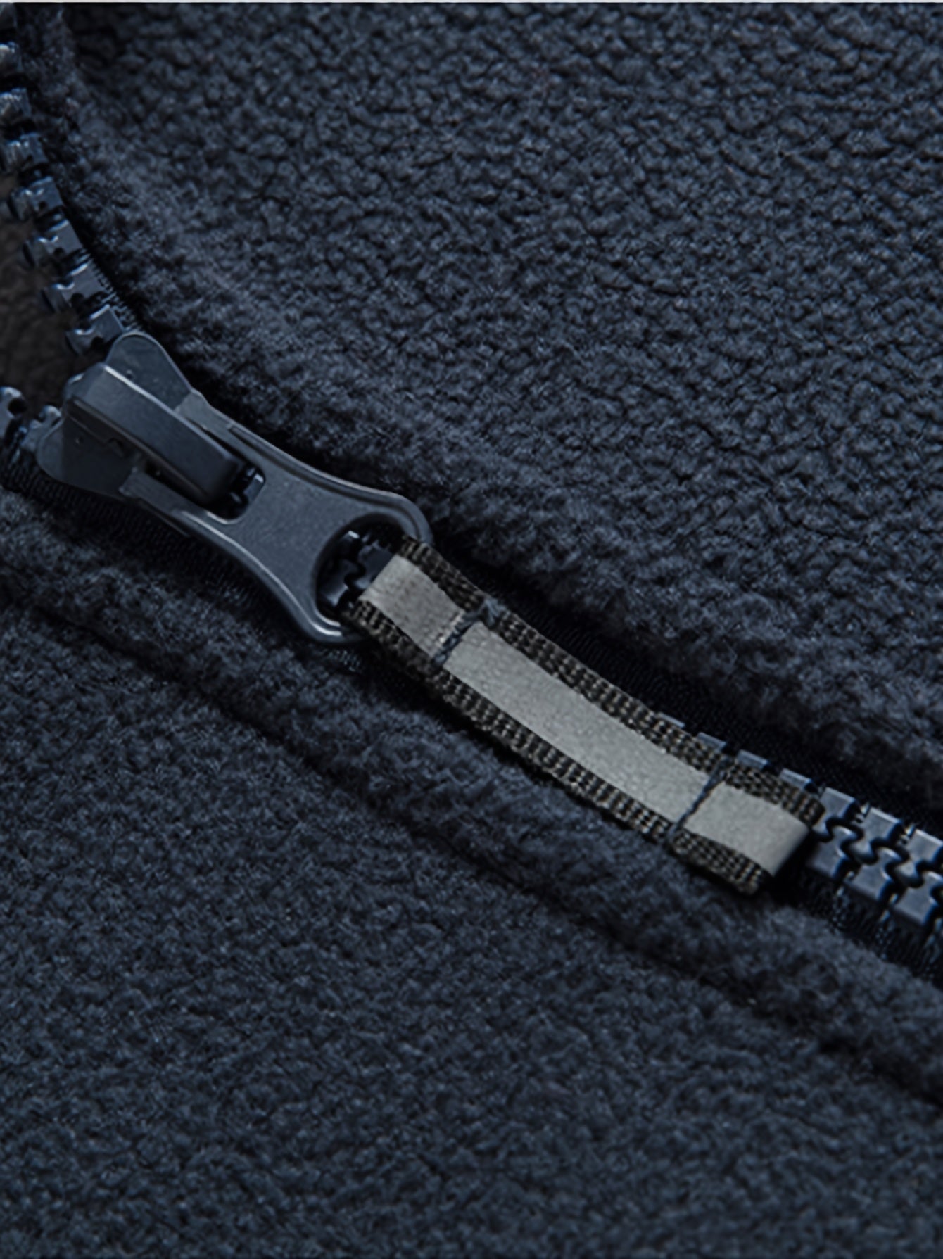 Men's Fleece Jacket Classic Zip Closure Outdoor Adventure Warmth 3