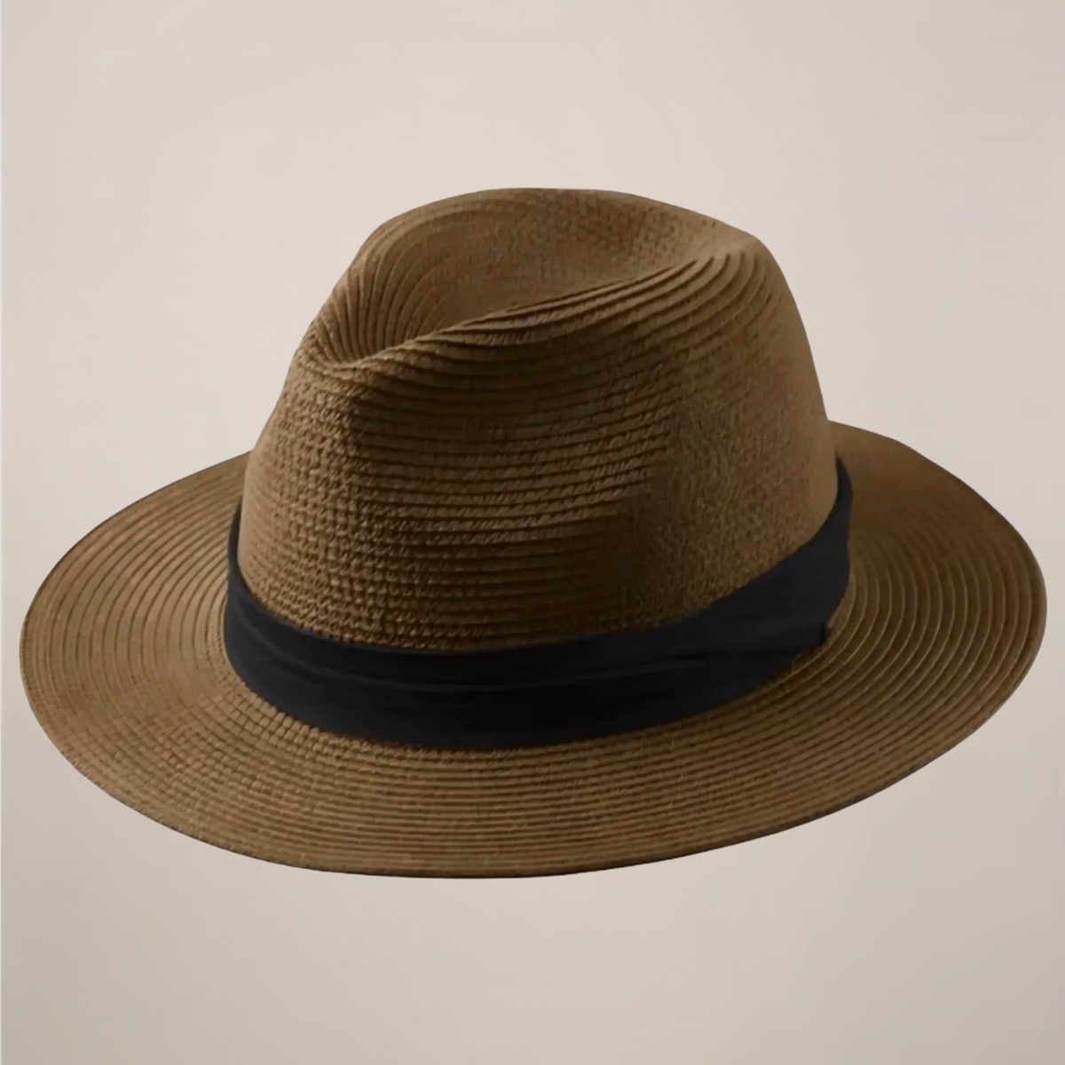 Men's Handmade Panama Hat Wide Brim Sun Hat for Summer Style 3