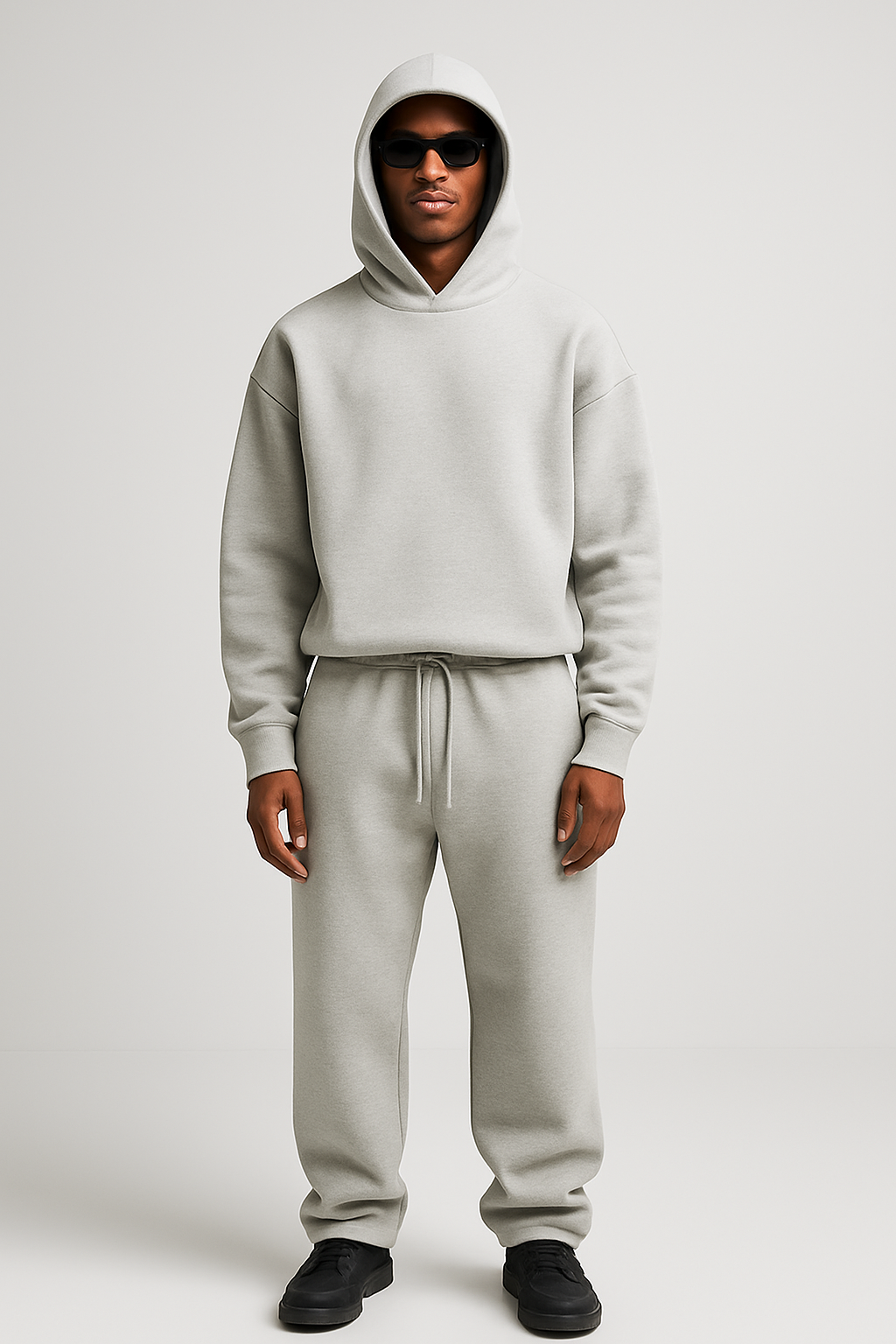 Men's Hoodie Set Oversized Jogger Set Comfortable Everyday Style 2
