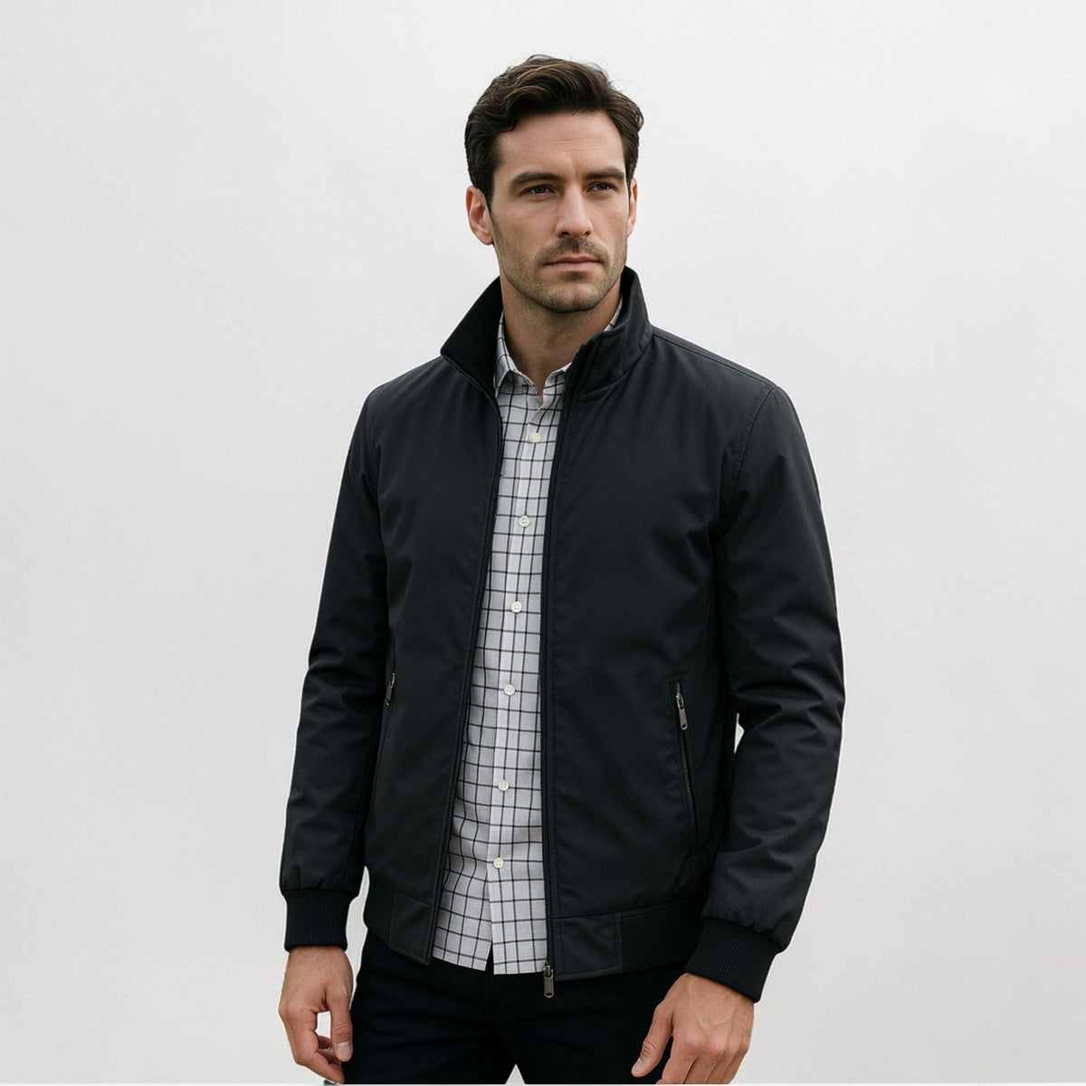 Men's Lightweight Windbreaker Jacket Casual Spring Summer Style 1