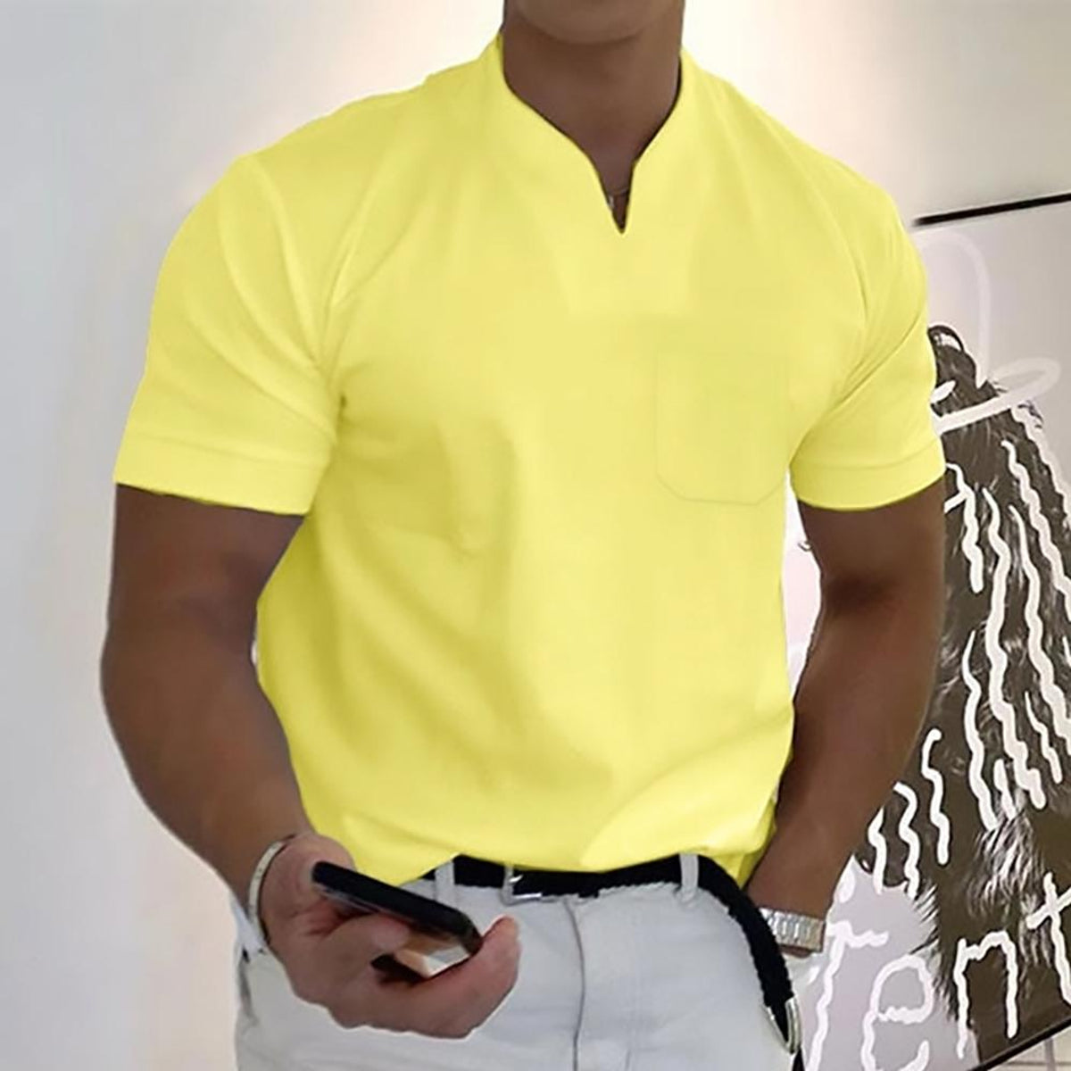 Men's Polo Shirt Modern Fit Casual Elegant Style for Any Occasion 2