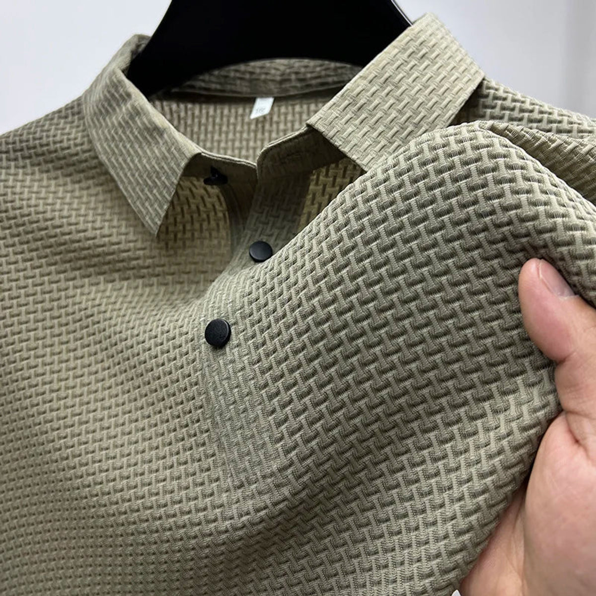 Men's Polo Shirt Short-Sleeved Casual Sophistication Modern Fit 2
